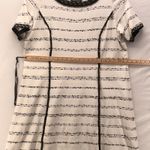 Ming Wang  Fit And Flare Dress Cream Black 1X Photo 10