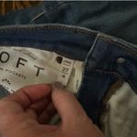 Loft Jeans Modern Skinny Ankle Raw Hem Photo 2