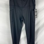 Beverly Hills Polo Club NWT Black Pocket Leggings Size Medium 22" Photo 0