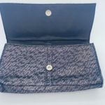 Lancome Silver Metallic Woven Fold Photo 3