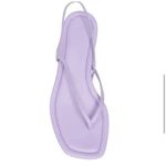 Vince  Deana Leather‎ Strappy Sandal Lilac 8.5 Purple Flip Flops Photo 1