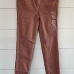 American Eagle Outfitters Women’s 8 Sateen Pink Jeggings Photo 0