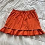 Tail Activewear Skirt Orange Blue Pull On Womens Medium M Tennis Golf Pickleball Photo 0