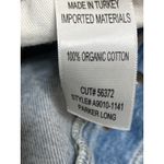 AGOLDE  Stella Blue Light Wash High Rise Distressed Cut Off Denim Shorts Size 30 Photo 3