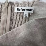 Reformation Overland Linen Wide Leg Jumpsuit Sz 0 Photo 4