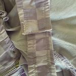 Dolls Kill  First Move Checkered Lace-Up Mini Dress Lavender Purple Size Small S Photo 9