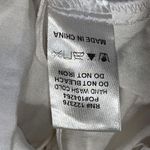 Lizard Thicket  size medium sleeveless white v neck tank with adjustable straps Photo 7