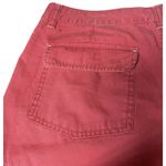 Old Navy Vtg Y2K  Red Front Patch Back Flap Pockets Cotton Womens Size 10 Photo 5