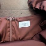 Oh Polly Brown Dress Photo 2