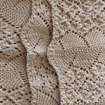 Vintage Knit Vivanti‎ crochet cotton skirt Size Small Pink Photo 3