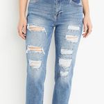 Kancan Destroyed Distressed Frayed Hem Ankle Straight Leg Jeans size 29 Photo 0
