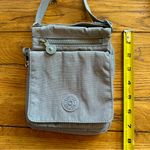 Kipling  Eldorado Minibag Lightweight Crossbody Nylon Travel Bag Gray EUC Photo 1