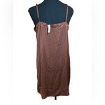 Aeropostale NWT Vintage  Chocolate Lace Trim Slip Dress Photo 1