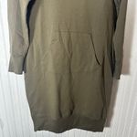 Universal Standard  Bree Sweatshirt Dress Army Green Photo 1