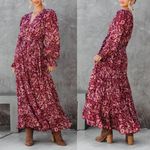 VICI  | Long Sleeve Floral Maxi Dress Photo 1