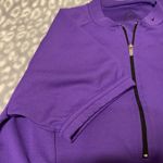 Nike  Dri-Fit tennis quarter zip front purple sports top, size M Photo 6