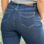 Judy Blue Straight Leg Jeans Size 30 | 10/11 Dark Wash Stretch Denim High Rise Photo 8