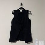 Reformation  Casey Vest in Black Size M Photo 6