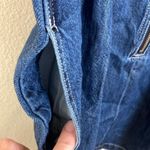 Madewell  Pleated Waist Half Zip Denim‎ Dress in Pixie Wash Size 0 (Q6) NWT Photo 7