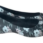 Crocs Womens Flats Size 5 Slip On Black Floral Ballet Shoes Comfort Water Shoes Photo 0