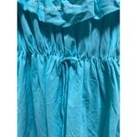 Ruffle Nightie Dress Blue Size L Vintage Size L Photo 6