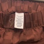 Victoria's Secret Brown Satin Pajama Shorts High-Waisted Photo 2