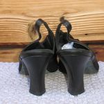 Thierry Rabotin Black Slingback Heels Shoes Black Size 7 Photo 4