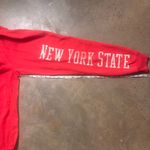 Aeropostale Jogger Pants Womens Red Drawstring Gym Athletic New York Size Large Photo 5