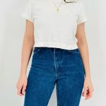 Lee vtg granola girl  high rise high waisted straight leg medium wash denim jeans Photo 8
