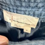 by Anthropologie Blue Denim Side Button High Waist Harem Pant Sz S Photo 3