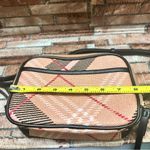 Spartina 449 Pink and Black Crossbody Bag with Geometric Design Photo 9