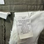 Liz Claiborne Tabitha Women's Cargo Pants Size 10P Olive Green Cropped Utility Photo 4