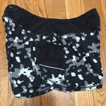 Athleta Black and White Athletic Shorts for Dynamic Performance Photo 3