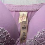 Rhonda Shear Lavender Lace Chemise Shaping Slip Dress Medium Sleepwear Lingerie Purple Photo 2