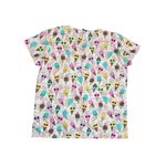 Wear For Care Women's Pink Scrub Top Size L Photo 4