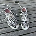 Vans 💫‎ Old Skool Patchwork Floral white pink floral woman’s 8 Photo 1