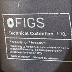 FIGS  Technical Collection Black Top Nursing Medical Uniform Womens XL Scrubs Photo 10