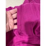 Sonoma NWT  Midi Dress Size 1X Pink Button Front Femme Pockets Cotton Feminine Photo 5