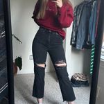 Abercrombie & Fitch The Ankle Straight Ultra High Rise Jeans Photo 5