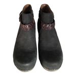 Dansko Black Nubuck Ankle Booties Photo 3