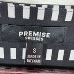 Premise Mosaic Multi Print Faux Wrap Belted Sleeveless Dress Multicolor Small Photo 9