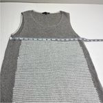 Lafayette 148 New York Knit Sleeveless Sweater Women Size Small Grey Gray *FLAW‎ Photo 6