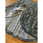 LuLaRoe Skirt Womens Size XL Blue Geometric Elastic Waist Stretch Beach Career Photo 8