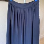 Banana Republic  beautiful dark navy chiffon maxi skirt Photo 1