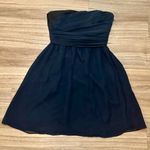 Theory Vintage Y2K  Women's Silk Strapless Mini Dress - 4 Photo 9
