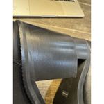 Aquatalia $595 NEW Josette Black Leather Penny Loafer Heels Women Size 10.5 Photo 13