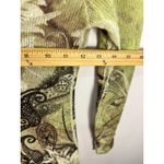 Vintage Y2K Mesh Cardigan Small Green Brown Boho Whimsigoth Fairy Grunge Indie Photo 4