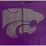 The License House New with tag size XL women’s purple 100% cotton full zip Kansa Photo 3