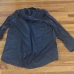 EXPRESS Lightweight Roll Up Sleeve Hooded Jacket Sz S Photo 3