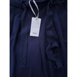 Grace Karin Women's Grace Karin Casual Self Tie Bow-Knot Ankle Length Pants Med NWT Blue Photo 4